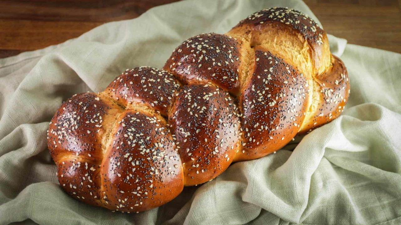 Easy Three Braid Challah Recipe ChainBaker