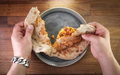 How to Make Simple Stuffed Flatbreads