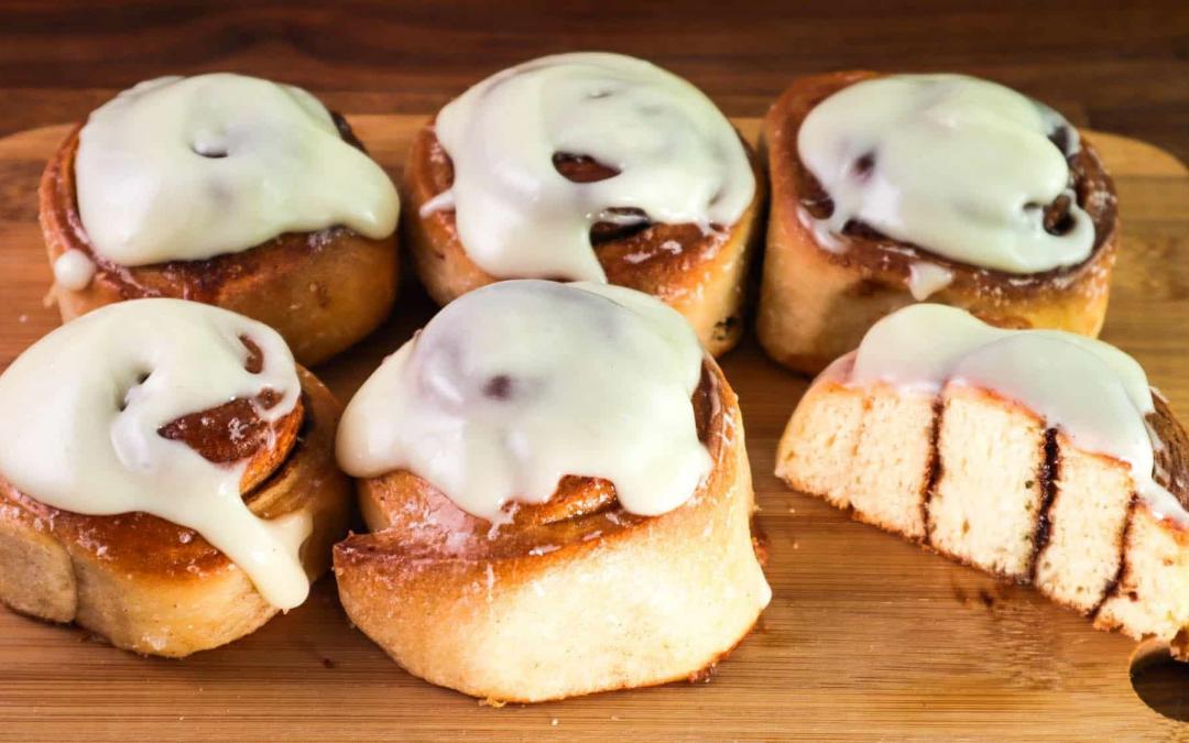 Cinnamon Buns With Cream Cheese Frosting