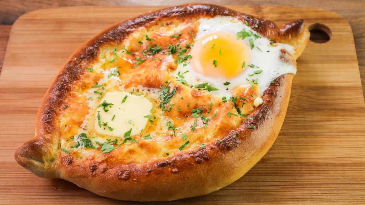 Khachapuri, Cheese Boat (Bread) ChainBaker