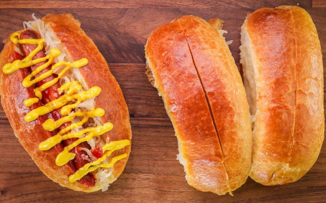 The Softest Ever Pull Apart Hot Dog Bun Recipe