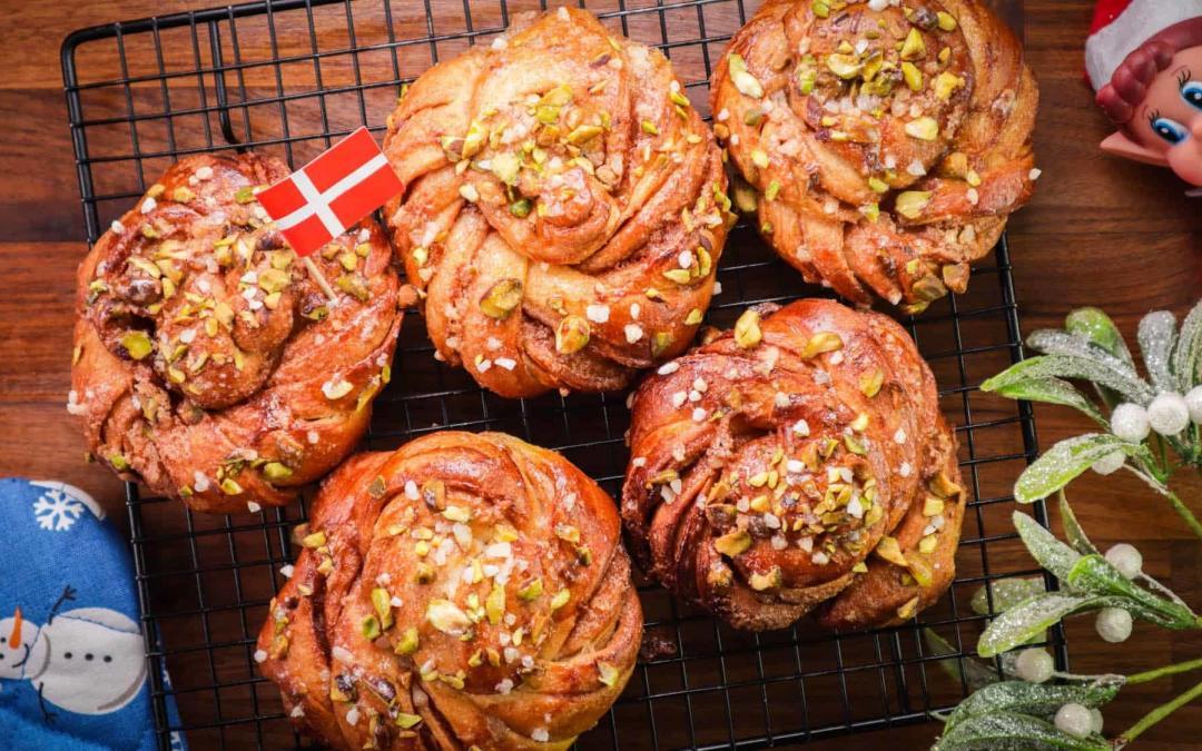 Cardamom Twists, Sweet Danish Christmas Buns