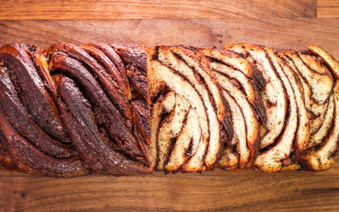 Nutella Babka Recipe, Layered Chocolate Bread