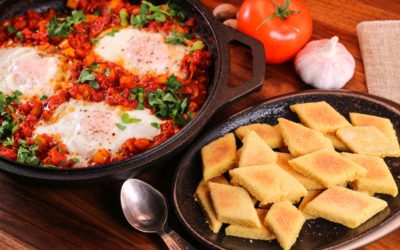 How to Make Algerian Butter Bread & Shakshuka