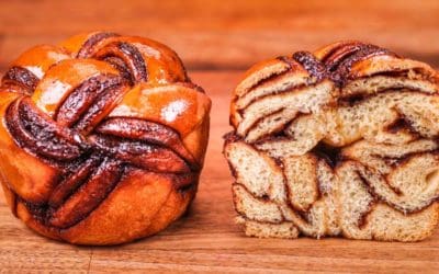 Chocolate Babka Muffins, Braided Mini Babka Bun Recipe