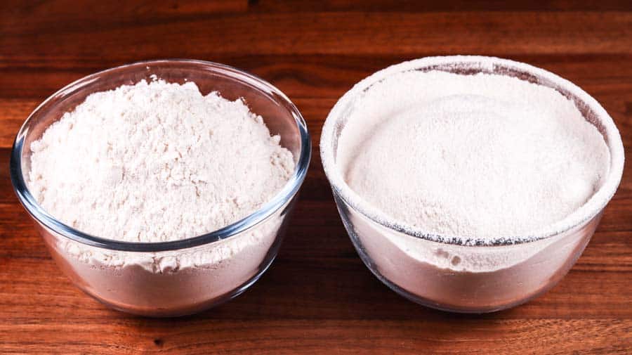 Does sifted flour make bread dough lighter?