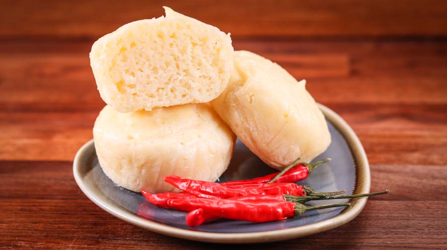 Abolo, Gluten Free Beninese Steamed Rice Cakes