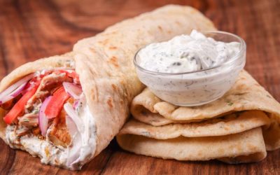 Super Easy and Tasty Greek Pita Recipe with Fillings – Gyro