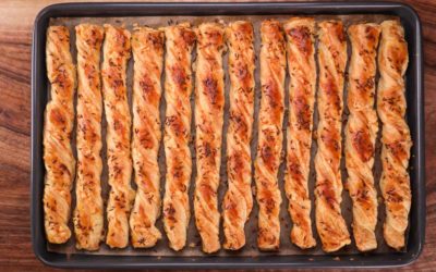How to Make Perfect Cheese Straws with Handmade Rough Puff Pastry