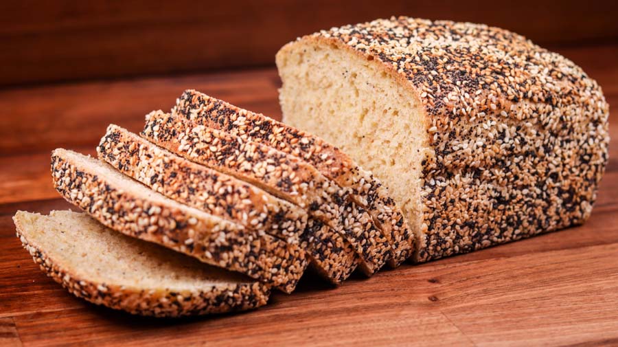 Easiest Everything Rye Bread