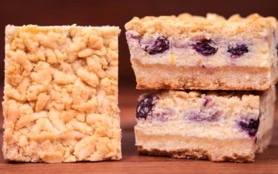 Blueberry Cheesecake Slice Recipe I This Is the Perfect Accompaniment to Your Coffee