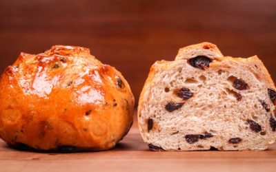 Pan di Ramerino, Sweet Tuscan Rosemary & Raisin Buns