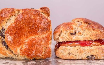 Delicious Honey, Rye & Raisin Scone Recipe | Get the PB & J Out!