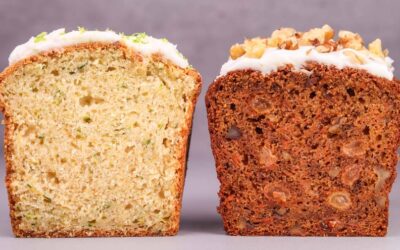 How to Make Super Soft & Moist Zucchini and Carrot Cakes