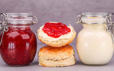 How to Make Quick Clotted Cream, Jam & Scones All in One
