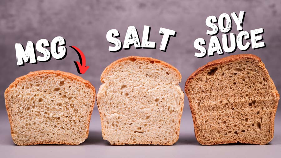 Can MSG or Soy Sauce Replace Salt in Breadmaking?